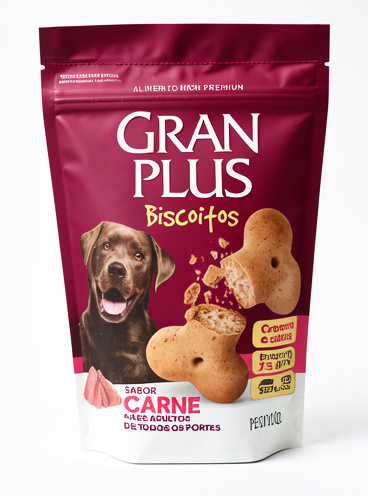gran plus galletas de perro carne