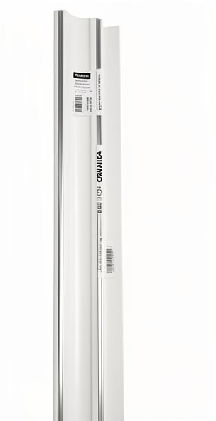 CORNISA PVC BLANCA Y PLATEADO 5,95M TPL-01