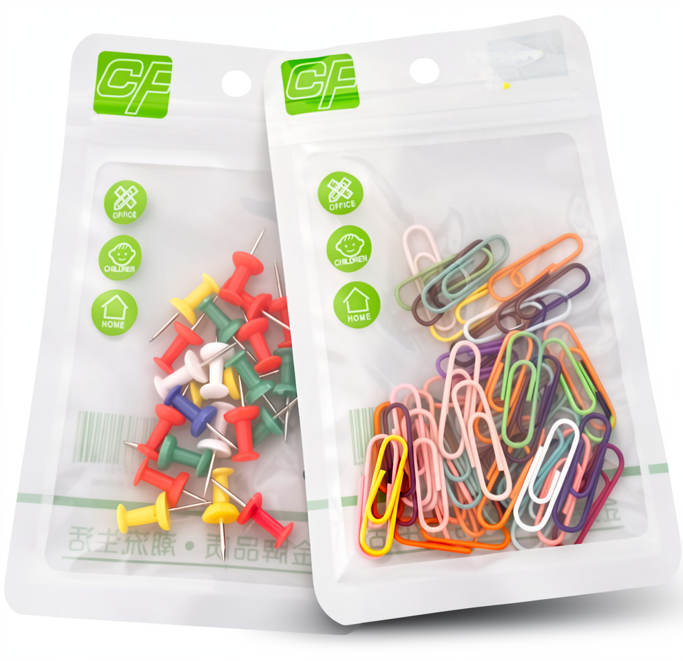 clips de colores para papel