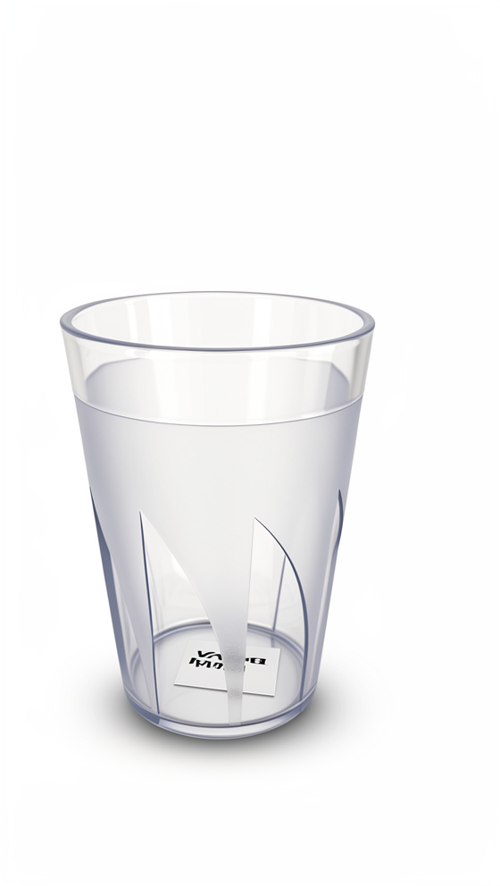 vaso acrilico