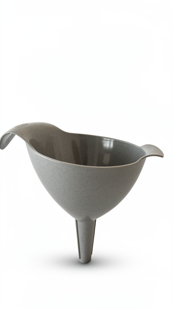 embudo plástico 11cm carol gris