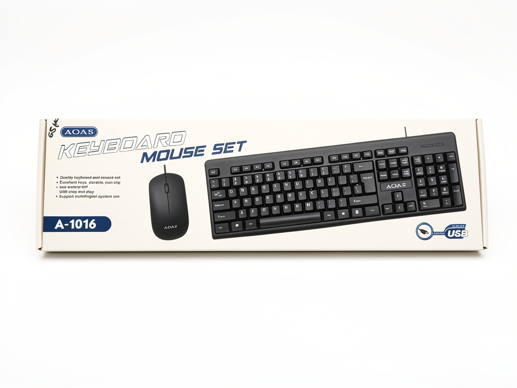 TECLADO 2 EN 1 ALÁMBRICO A 1016