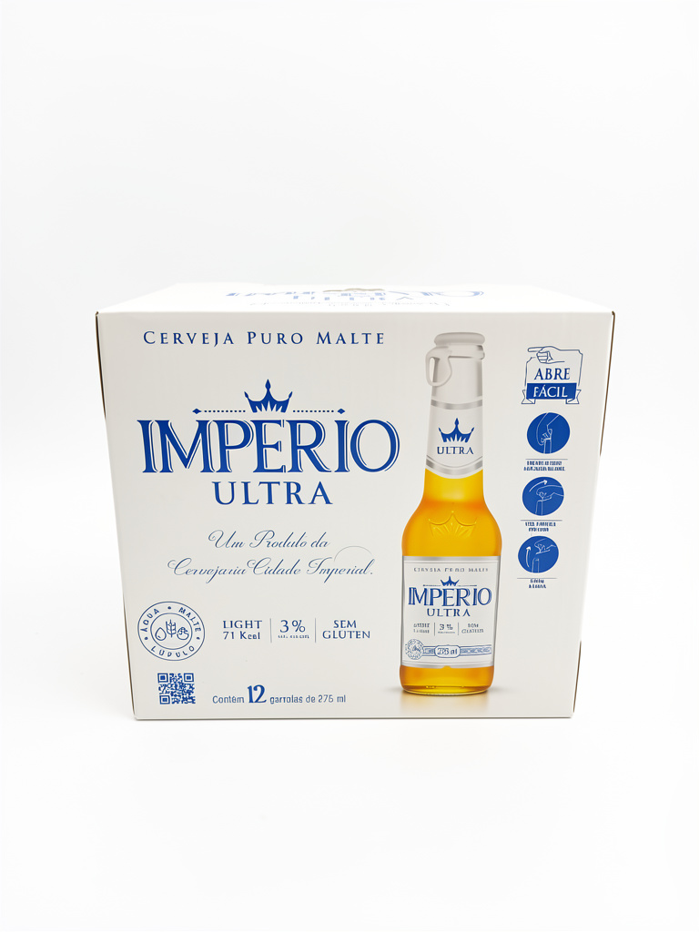 Cerveja Império Ultra 275ml cx 12un