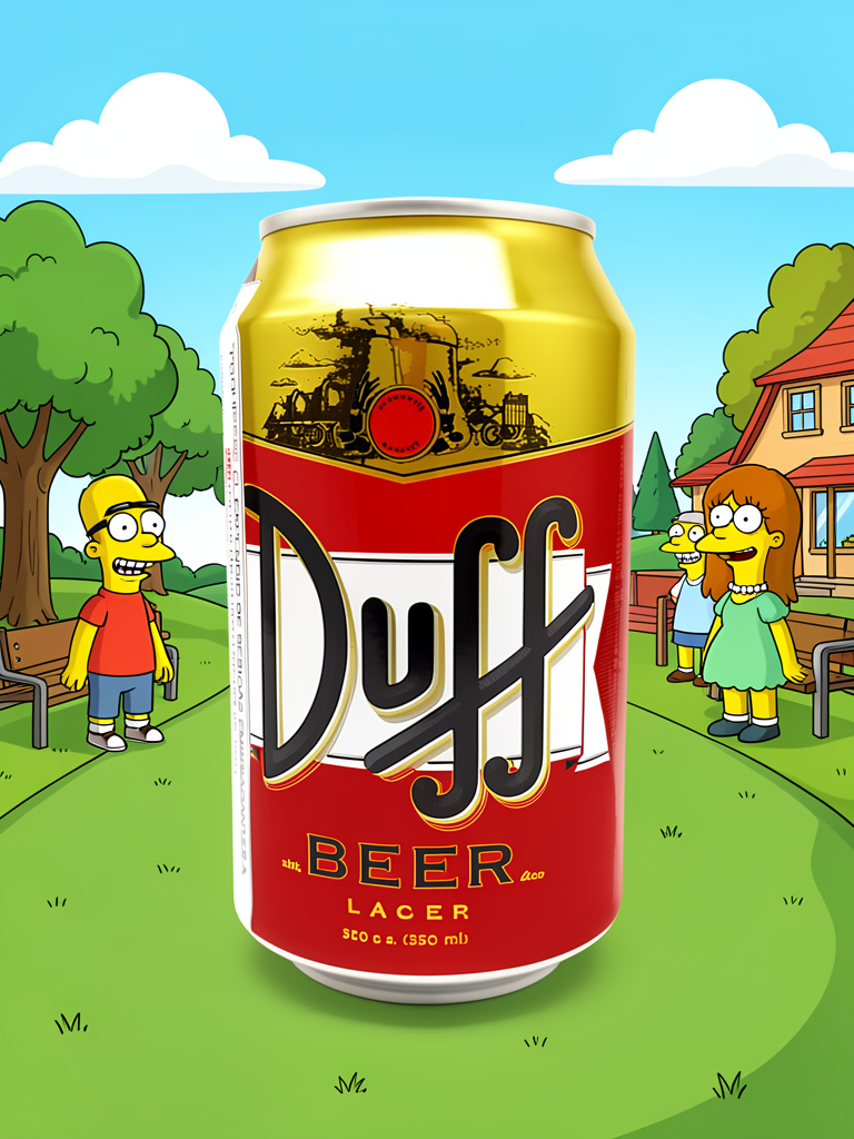 Duff Beer lata