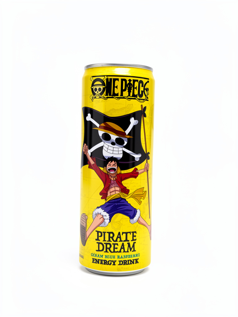One Piece Pirate Dream Energy Drink