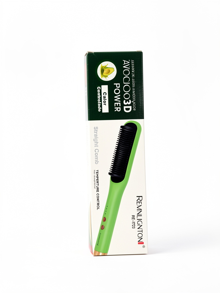 secador cepillo verde avocado