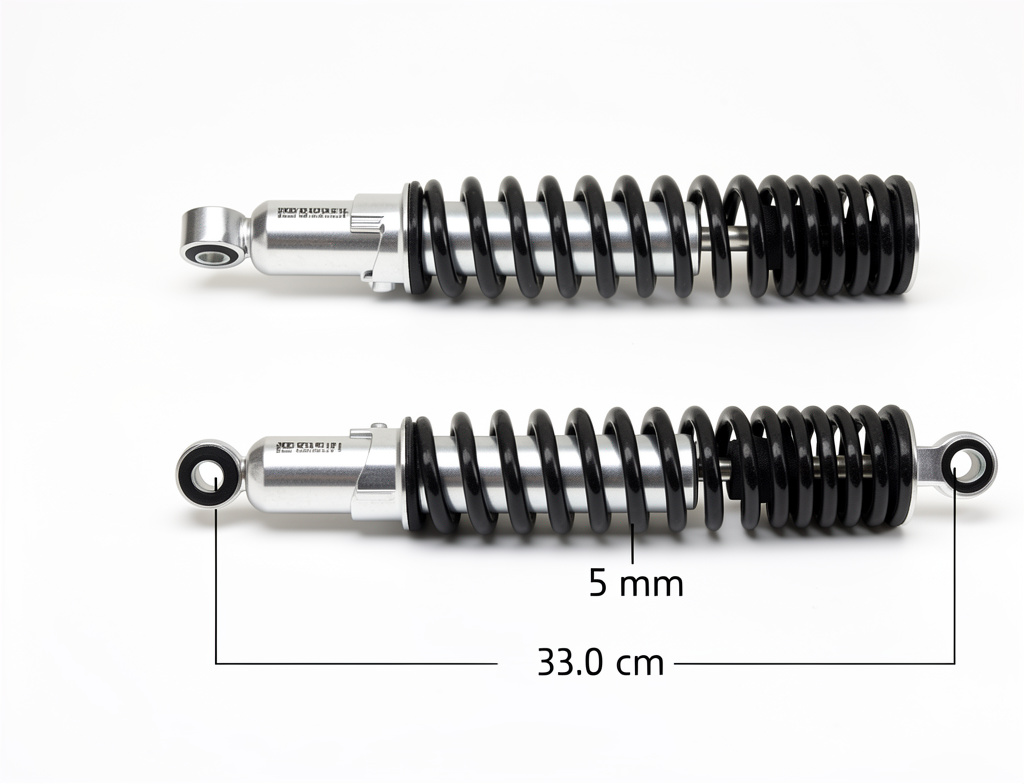 Amortiguador post 330mm GL150