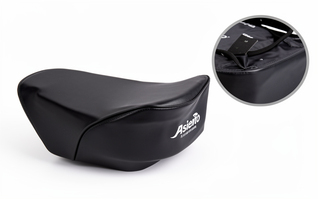 Asiento metal c/plancha negro