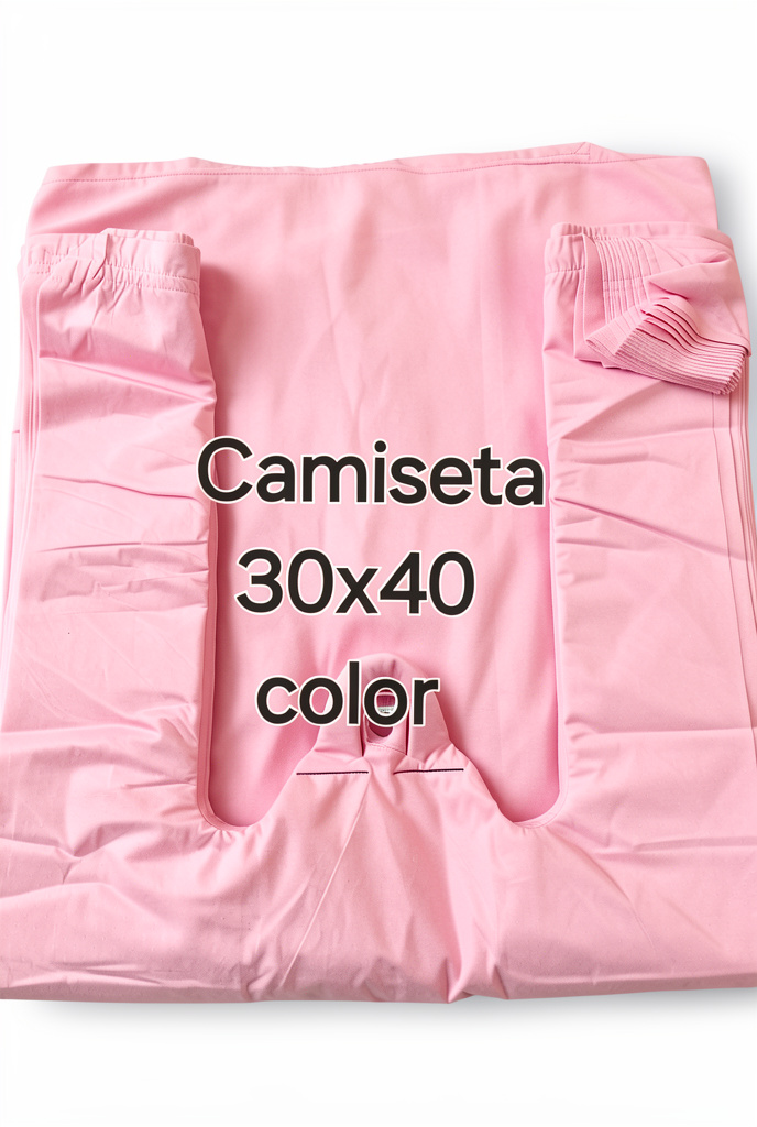 Camiseta rosa 30x40