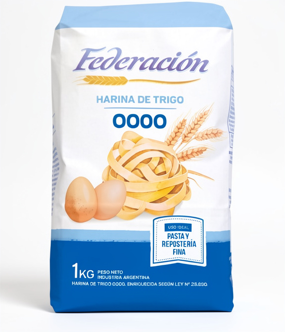 Harina 0000 x1kg federación