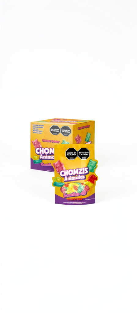Chomzis animales gomitas 4d x22g