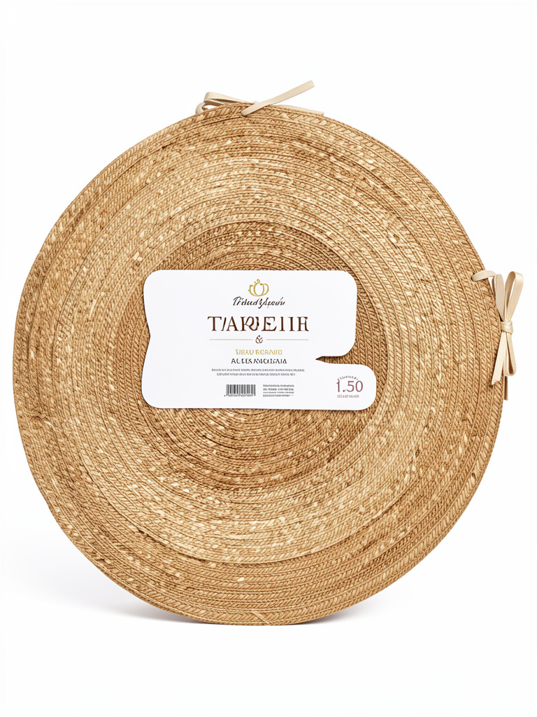 TAPETE  TEJIDO REDONDO 1.50