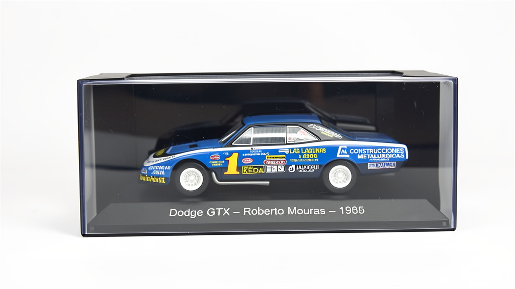 Tc N° 6 Dodge Polara Rt (1985) Roberto Mouras 1/43 en Acrilico