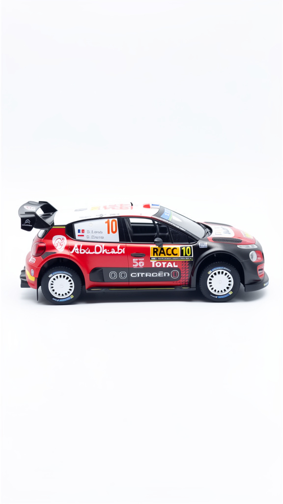 Auto De Rally Wrc Esc 1:24 Salvat N° 2 Citroën C3 Wrc (2018)