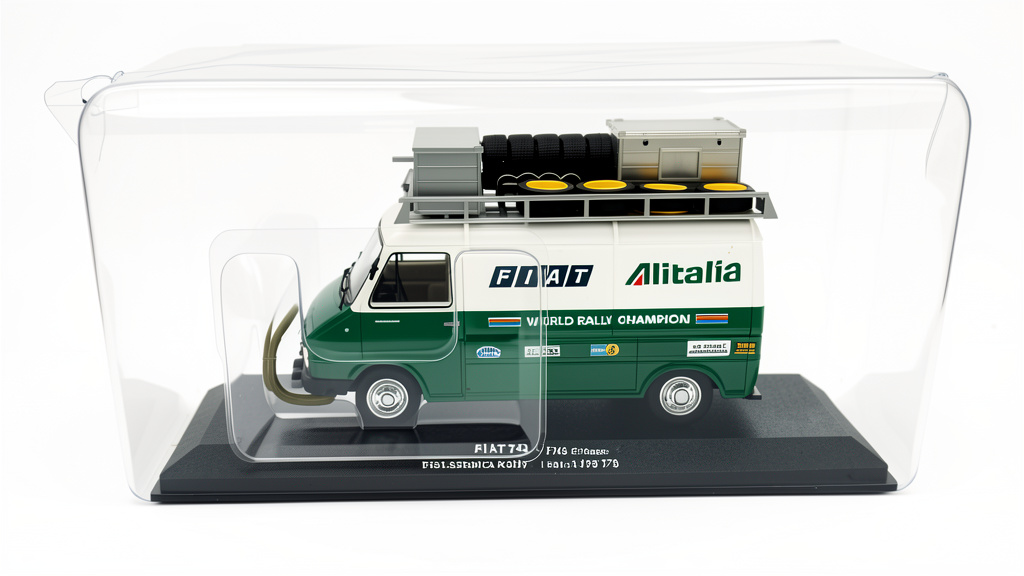 Fiat 242 E Phase 1 (1978-1979) Alitalia Asistencia Rally 1:43