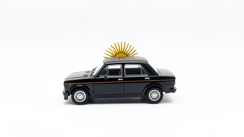 Fiat 128 Europa IAVA (1978) Autos Inolvidables 1/43