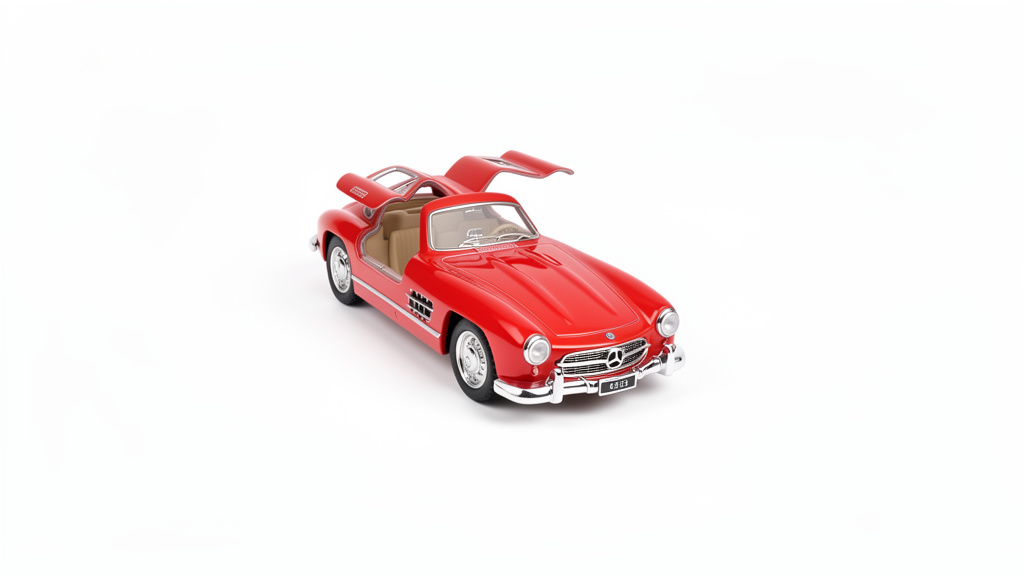 Mercedes Benz 300 SL Coupe 1954 | 1/36 KINSMART
