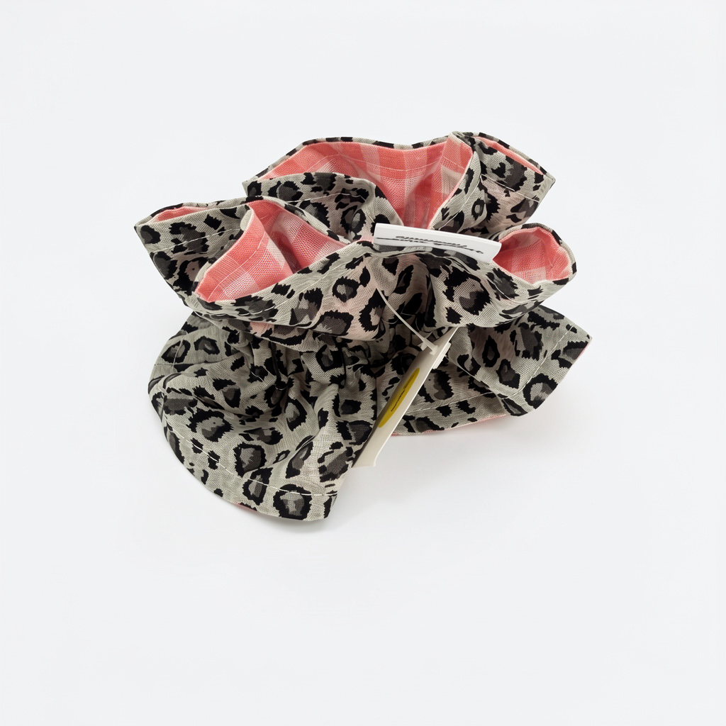 Wild and sweet 1 - Double Ruffle Scrunchie