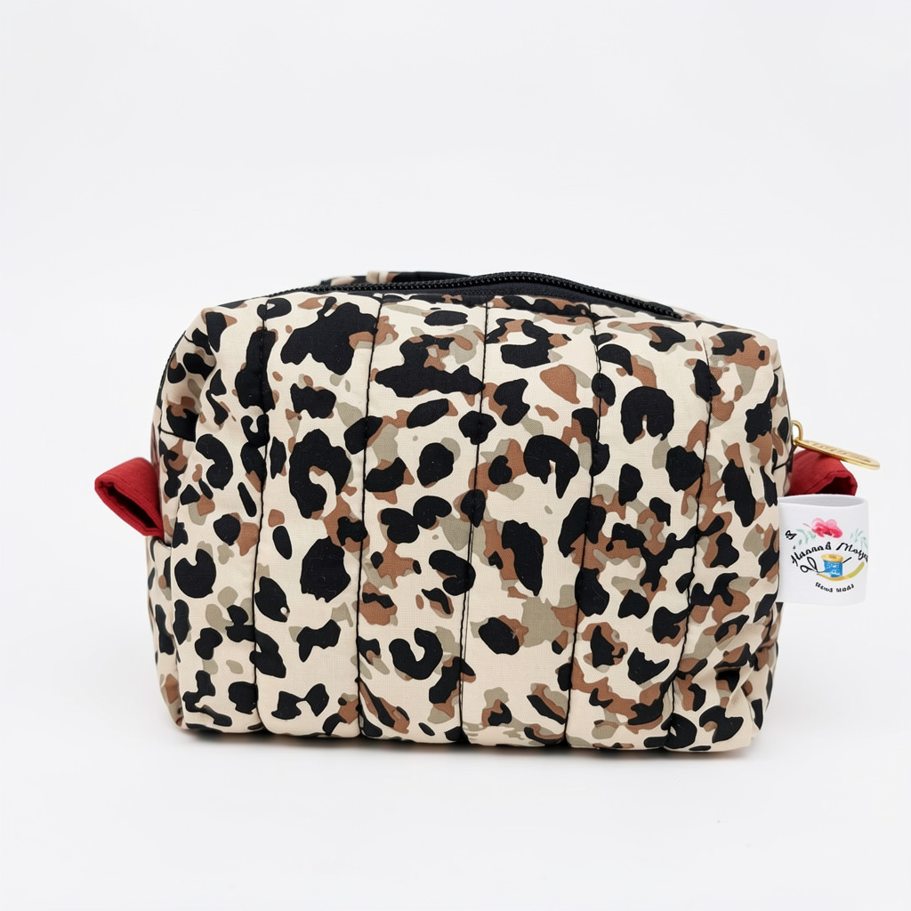 Animal Print Vanity Bag