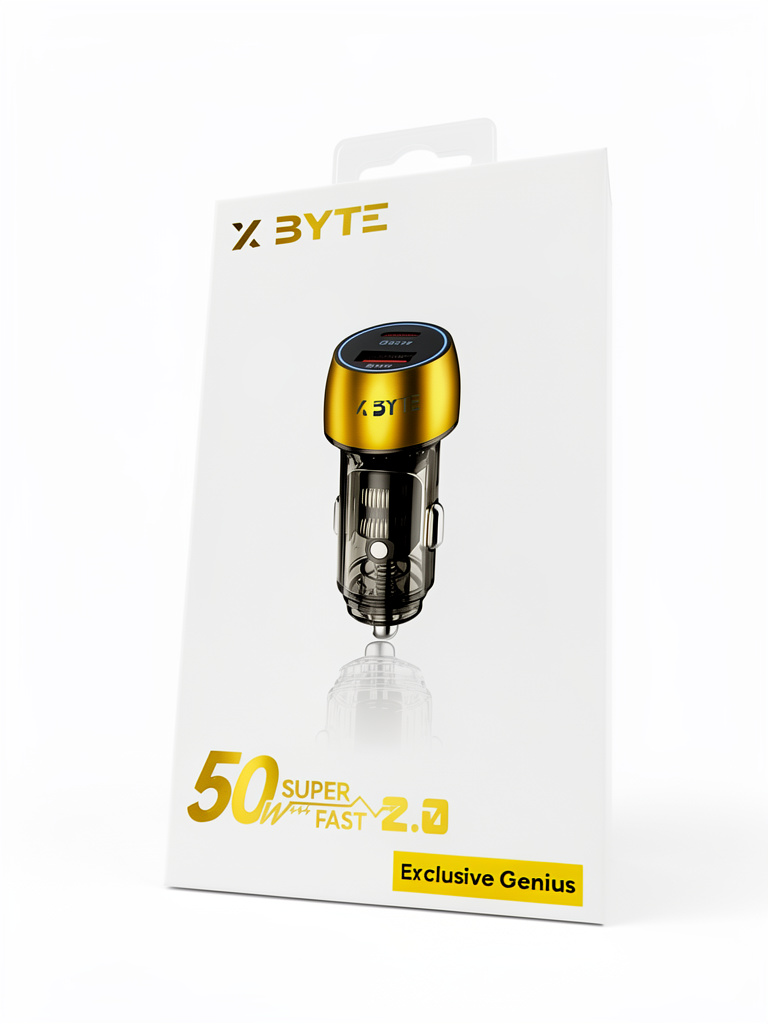 CARGADOR CARRO 50W XBYTE