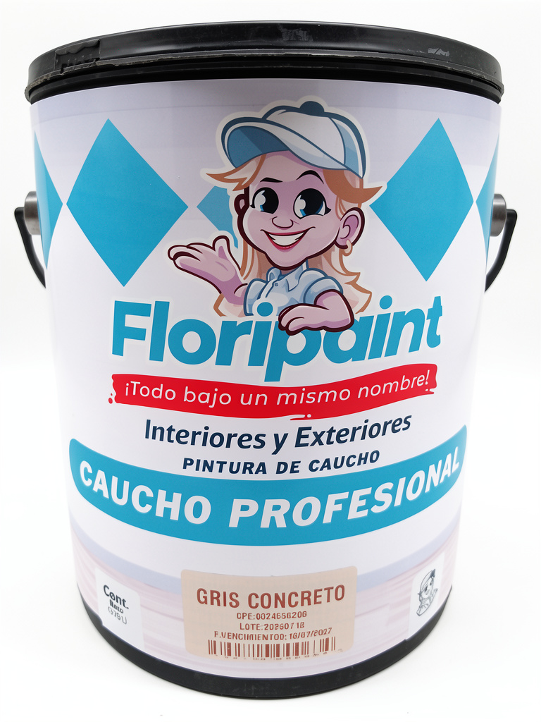 Gris Concreto Clase B Galón Floripaint