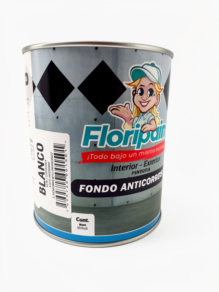 Blanco Fondo 1/4 Floripaint