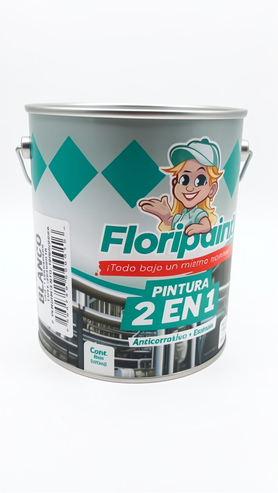 Blanco 2 En 1 1/4 FLORIPAINT