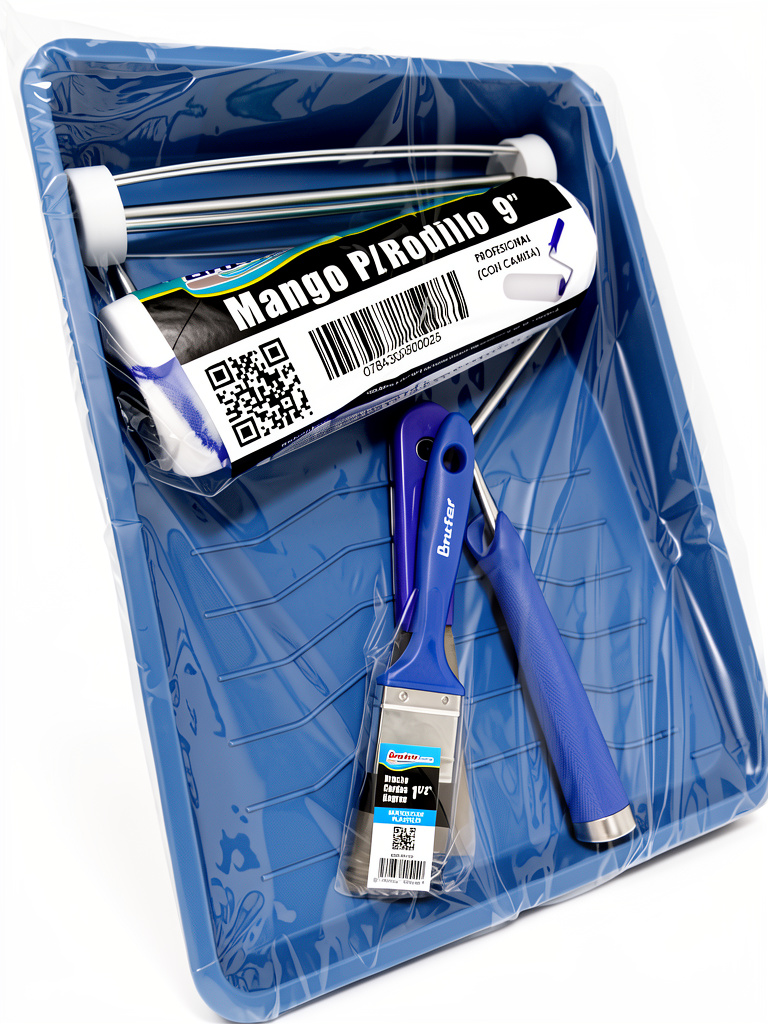 Kit Para Pintar 5 Piezas 9" Brufer