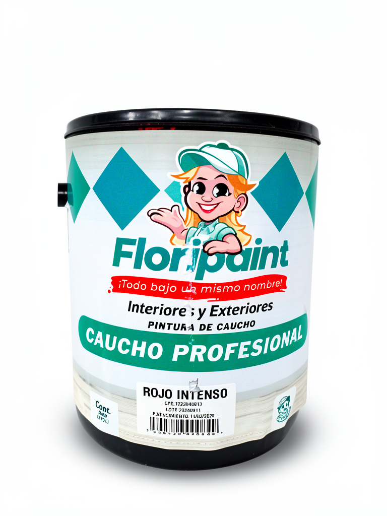 Rojo intenso Clase B Galon Floripaint