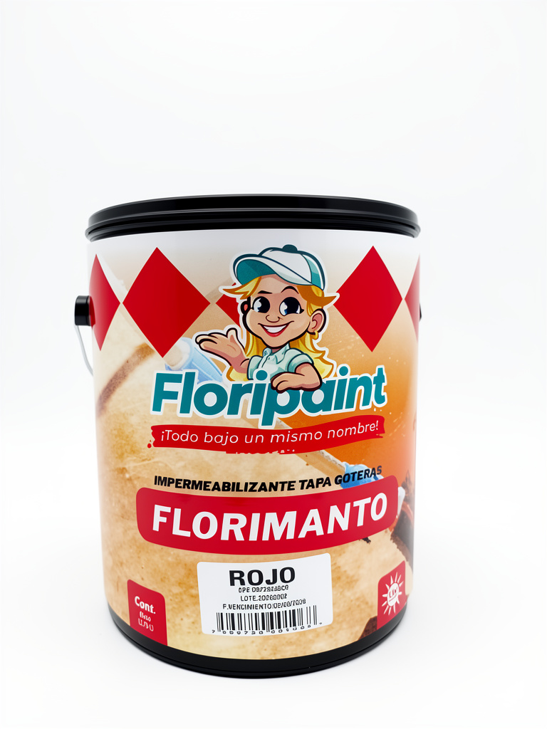 Florimanto Rojo Galon Floripaint