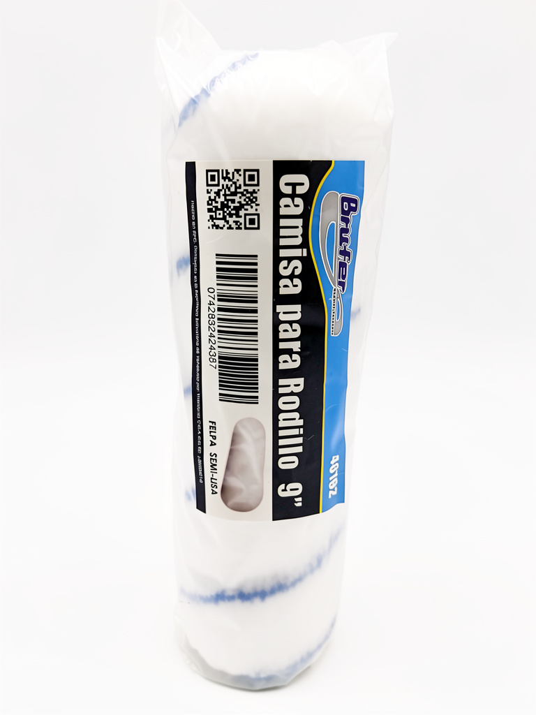 Funda para Rodillo 9" Semi-Liso BRUFER