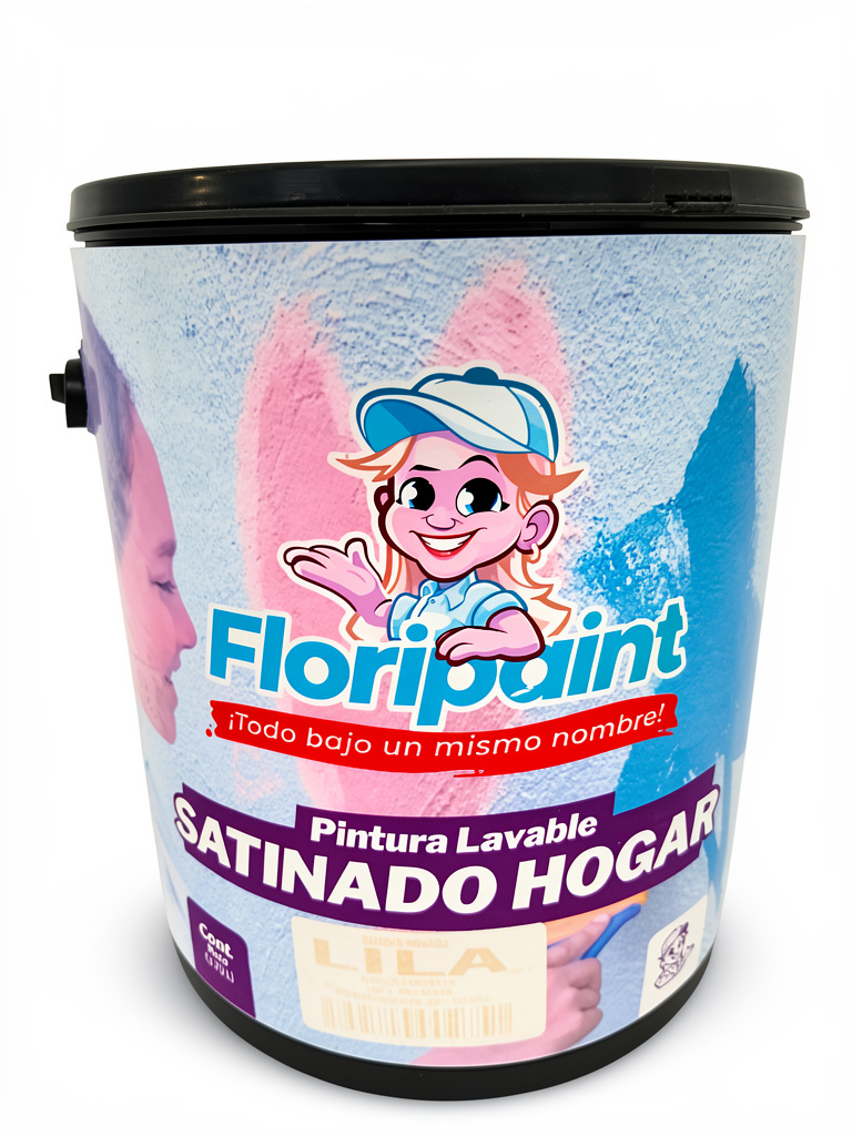 Lila Satinado Clase C Galón Floripaint