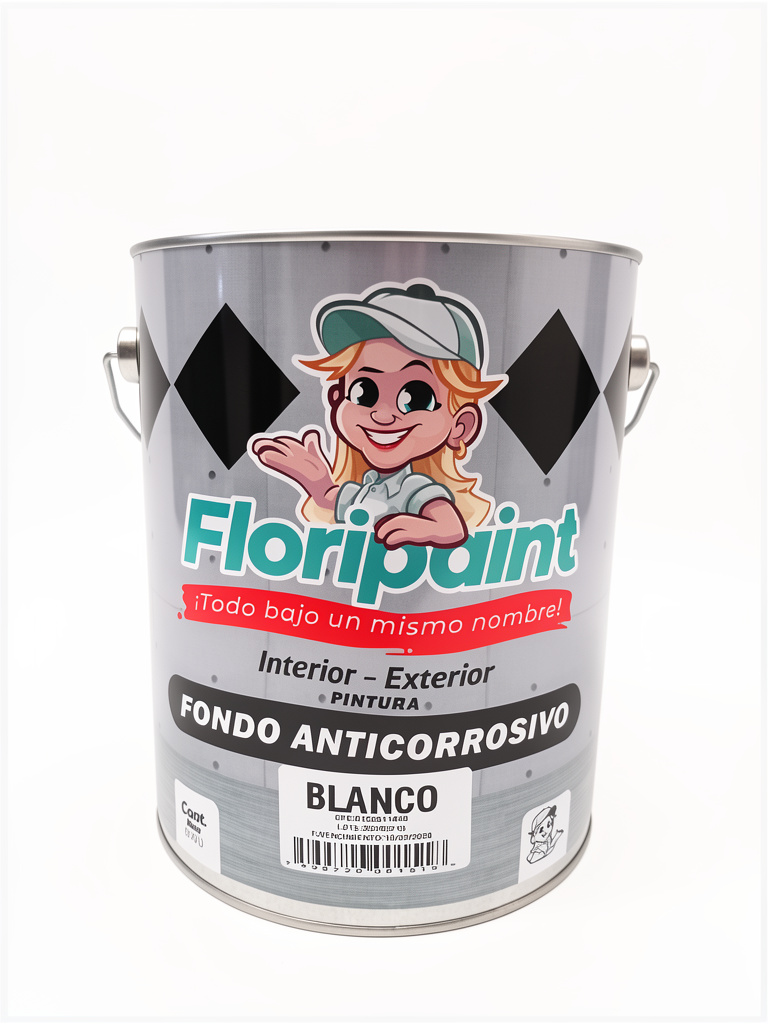 Blanco Fondo Galon Floripaint