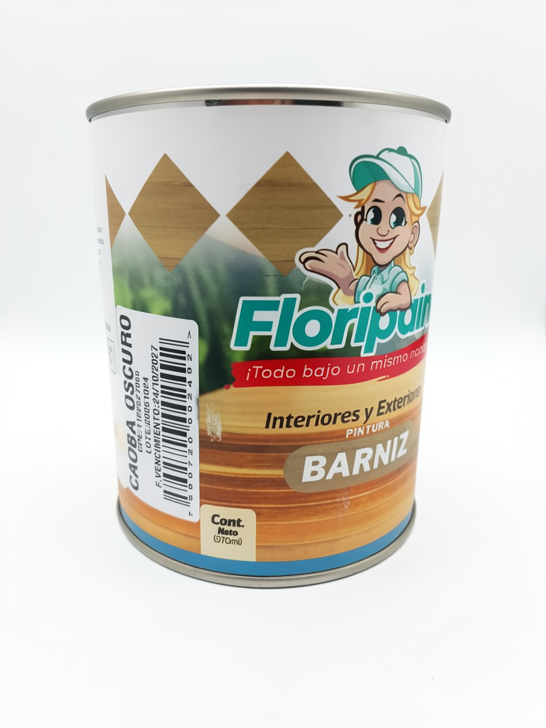 Barniz Caoba Oscuro 1/4 FLORIPAINT