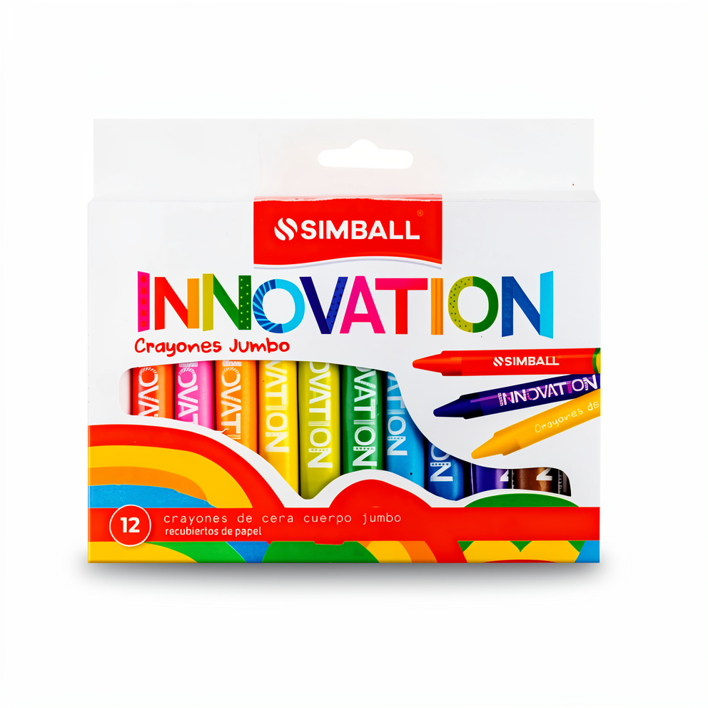 Crayones de cera Simbal Innovation x12