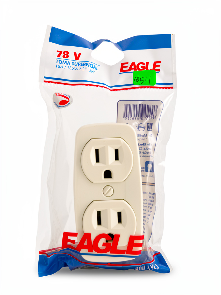 INTERRUPTOR SUPERFICIAL SENCILLO BEIGE EAGLE