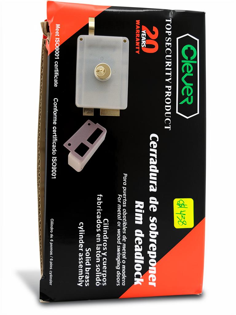CERRADURA DE SEGURIDAD DERECHA SOBRE PONER CLEVER