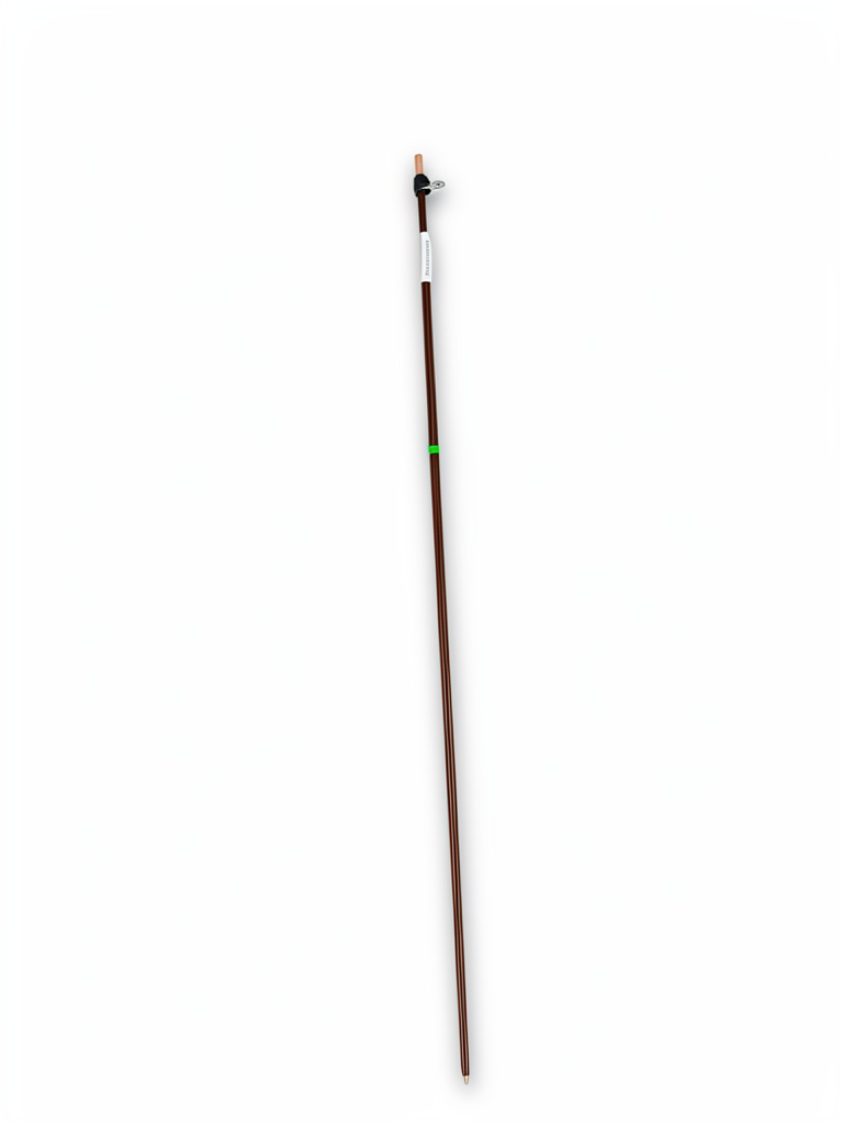VARILLA POLO TIERRA 3/8 CON CONECTOR 4FT
