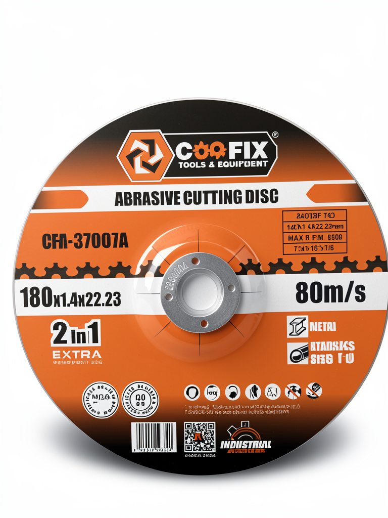 Coofix disco corte 180mm corte fino 7p metal