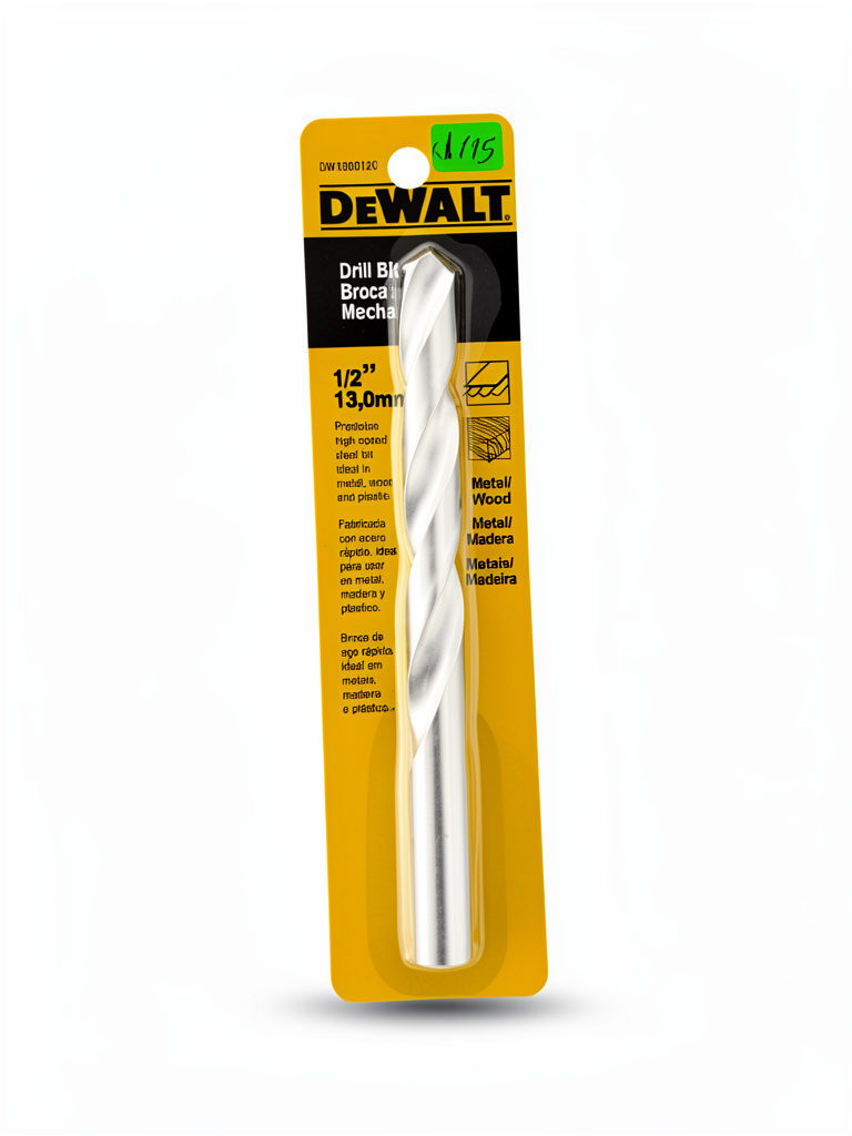 BROCA PARA METAL 1/2 DEWALT
