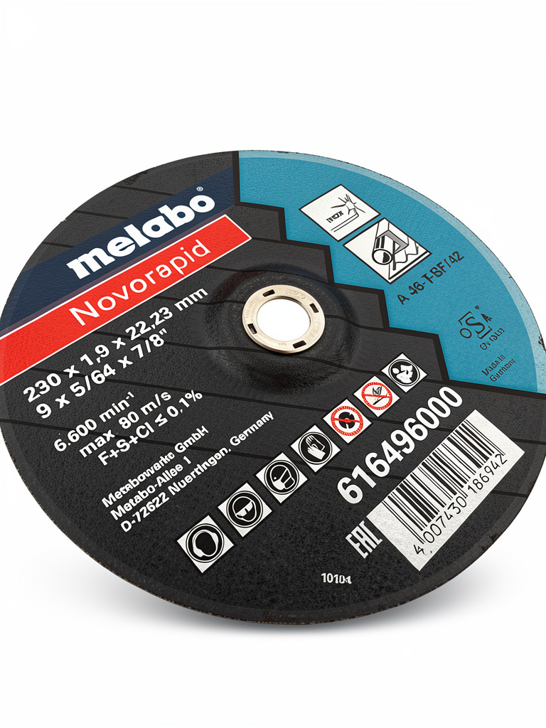 Metabo disco negro 230mm 9 pg