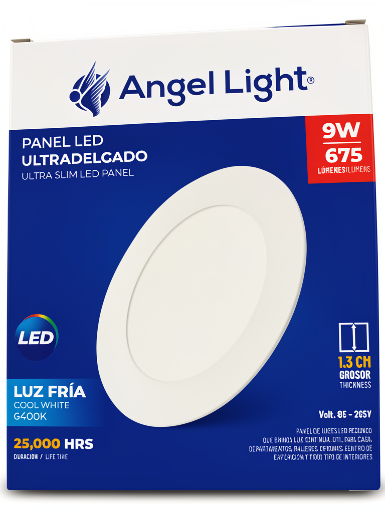 Angel Light panel LED blanco 9W