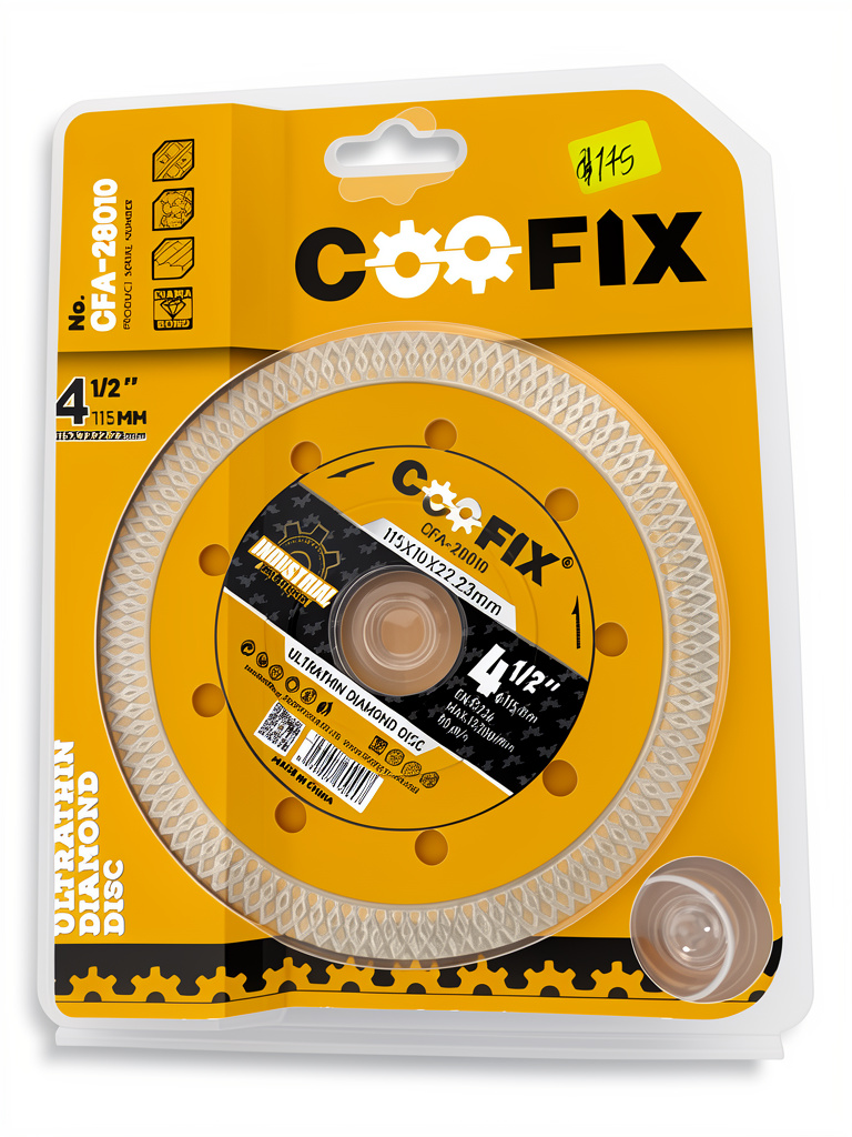 DISCO DE CORTE 4 1/2 PARA PORCELANATO COOFIX