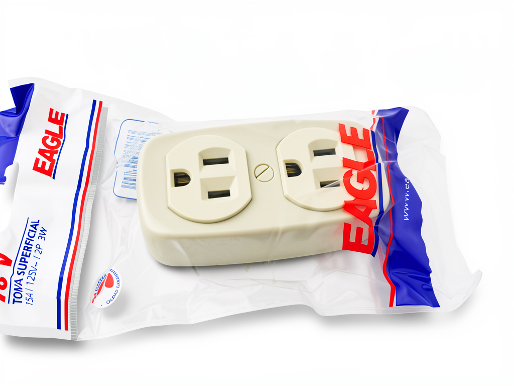 Eagle toma doble superficial beige