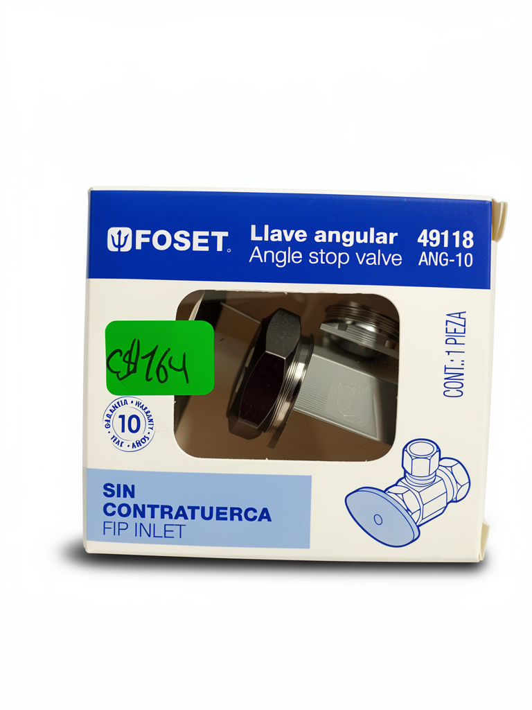 LLAVE ANGULO 1/2X3/8 FOSET