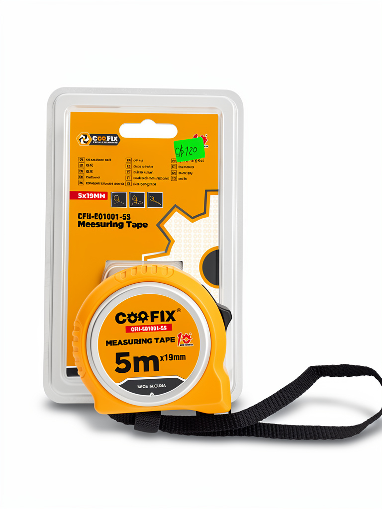 CINTA METRICA COOFIX 5MTRSX19MM