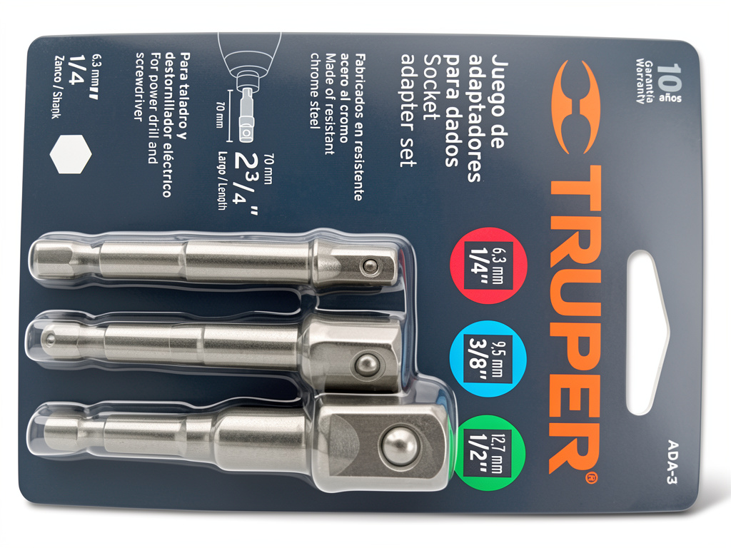 Juego de adaptadores para taladro