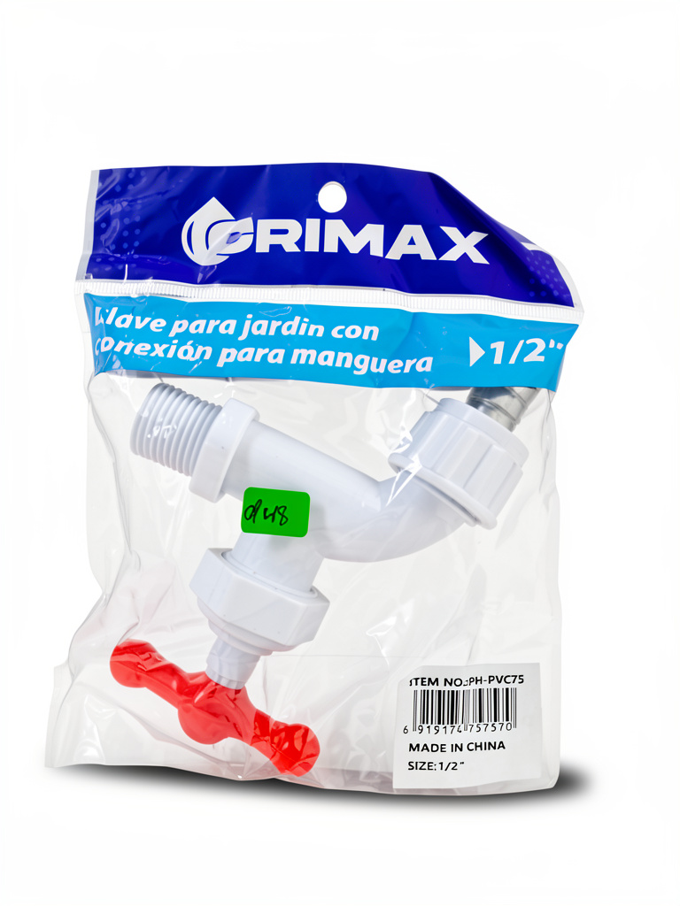 LLAVE DE CHORRO PVC GRIMAX