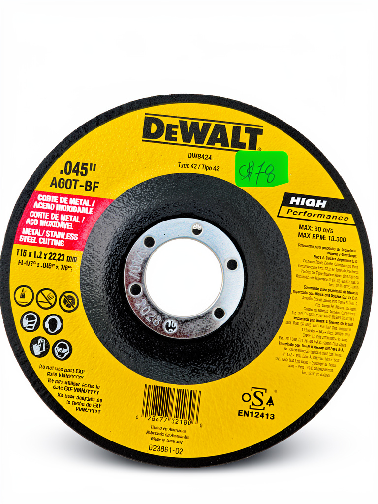 DISCO DEWALT p metal 4 1/2