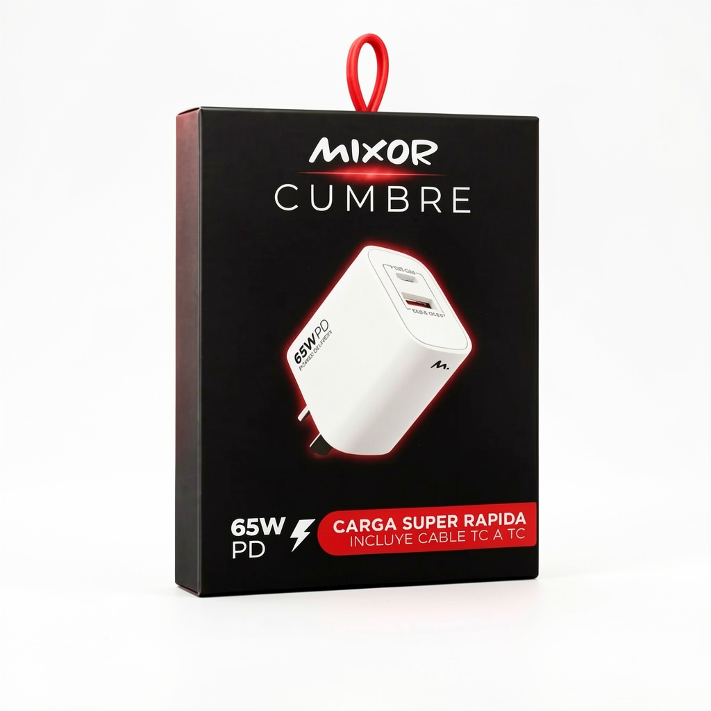 Cargador Tipo C Cumbre 65W
